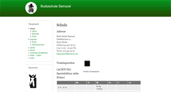 Desktop Screenshot of budosamurai.ch